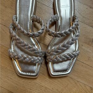 Dolce Vita Women's Metallic Braided Sandals